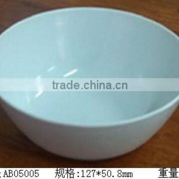 Melamine nice design white cheap plastic bowl