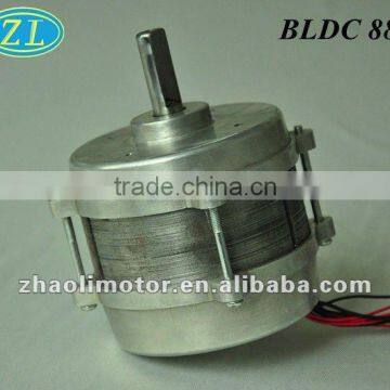Brushless dc motor for kitchen hood, dish waching machine, cooling fan of air conditioner: 88 motor specifications, 12/24/36 VDC
