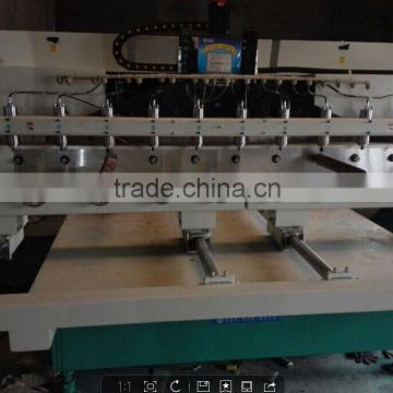 multi head 4 axis cnc drilling tools machine