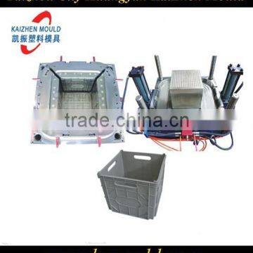 Injection plastic collect crate mold maker