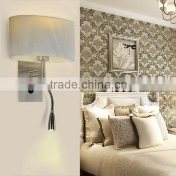 Headboard oval fabric wall bracket light fitting,Oval fabric wall bracket light fitting,Wall bracket light fitting WL1069