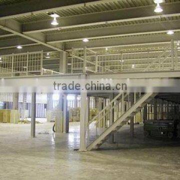 Metal racking steel platform