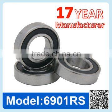 6901 ZZ RS Miniature Ball Bearing Deep Groove Ball Bearing