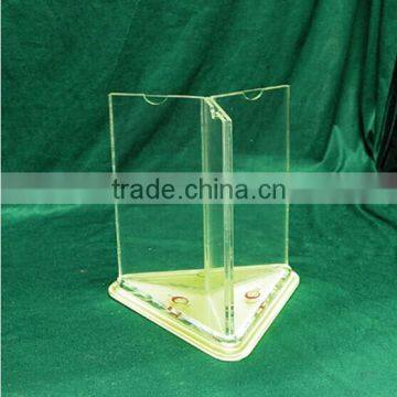 Lucite sign holder/menu holder for wholesale