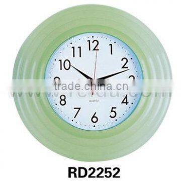 nice design wall clock plastic with music