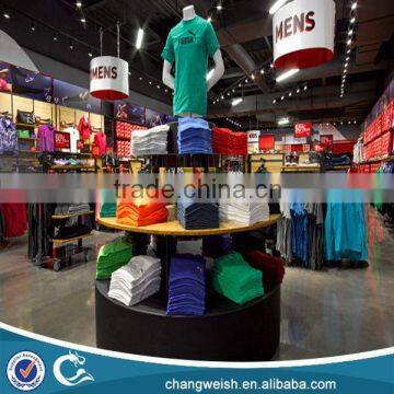 fashion sports clothes display stand