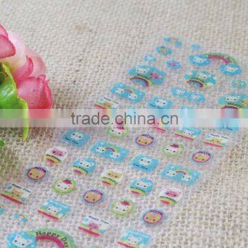 cartoon dome Sticker book decor sticker toy stickers