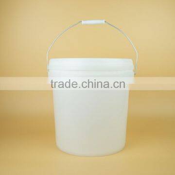 Maple Sugar Plastic Bucket, Screw Lid Packaging Barrel With Metal Handle photo-3