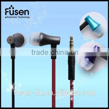 Deep Bass Metal Cheap Colorful Waterproof Shoelace Earphone photo-2