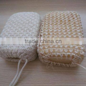 Natural sisal sponge