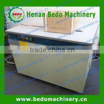 2014 the best selling semi-automatic pp belt carton box strapping machine 008613253417552