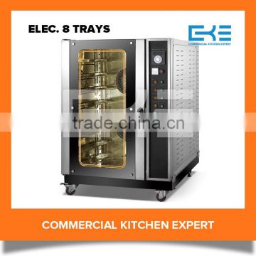 Professional Commercial 8 Trays Electric Baking Convection Oven