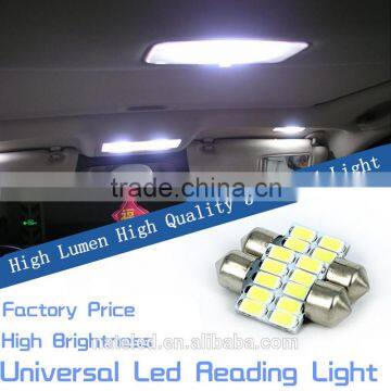 10SMD 5630 Car Led Festoon Lamp Led Bulb 12v C5W 39MM Car Room Light