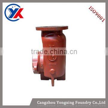 iron casting fire hydrant according to the drawing