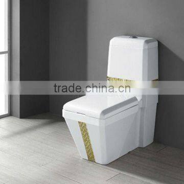mosic,water saving toilet,siphonic toilet with mosic
