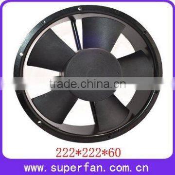 222*222*60mm ventilator with waterproof function