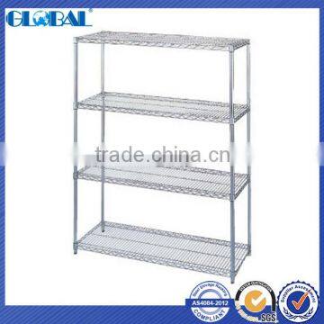 Multilevel Wire Shelving