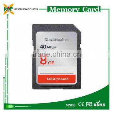 High speed camera memory card for sandisk flash sd memory card class 10