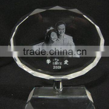 3d Camera Portrait Crystal Laser Engraving Machine