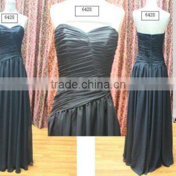 Exquisite Pleats Wholesale Price Wedding Bridesmaid Dress