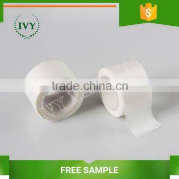 Bottom price promotional medical silk tape with zigzag edge