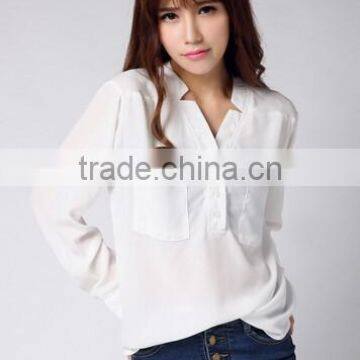 2015 Classic Fashion Lady Blouse Soft