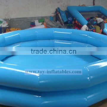 Beautiful special rainbow inflatable pool water slide