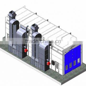 JF Wide Paint Bake Room Car/bus/truck/furniture Painting Baking Spray Booth Clean Cabinet photo-2