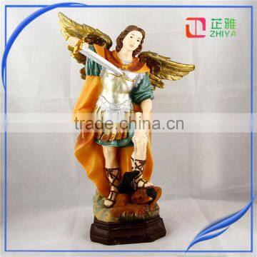 resin St.Michael Archangel handmade religion decoration