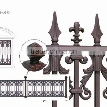 decorative modern metal fence panels