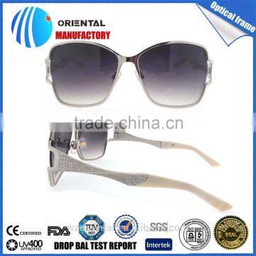 Unique bone shape temple sunglasses 2015 style