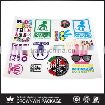 New design car sticker printing