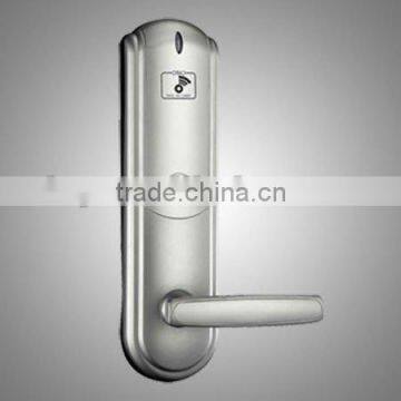 Zinc alloy RFID card lock with low power consumption and low temprature , RFID hotel door lock system K-3000XD5-2