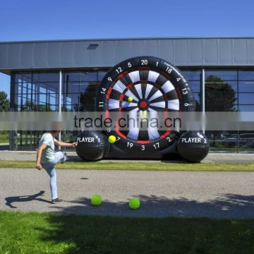 giant inflatable foot darts for sale inflatable dart game/inflatable soccer darts