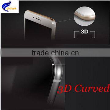 tempered glass film, 9H hardness 3D round edge tempered glass screen protector for mobile phone