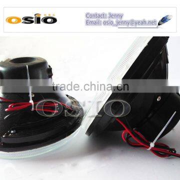 7 Inch Round BMC CRYSTAL GLASS LED HALO RING Auto Halogen Semi Sealed Beam Auto Halogen Lamp H6014 H6024 H6012