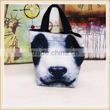 2015 hot sale cotton shopping lady bags handbag