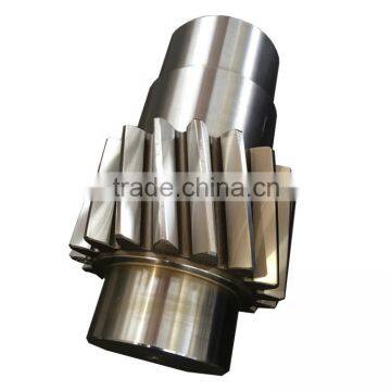 Steel factory price forged helical gear aisi 4140 shaft steel