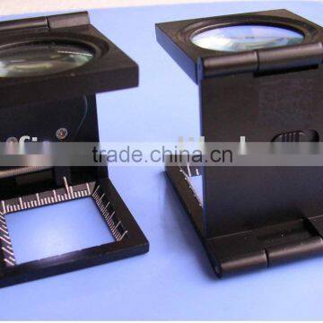 cloth-illuminating magnifier/metal magnifier