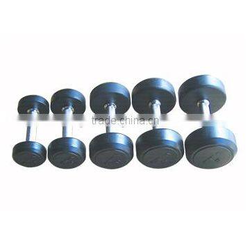 cast iron round dumbbell