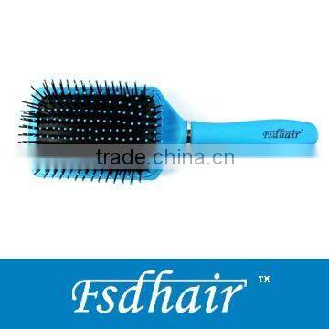 Plastic rectangle hair brush