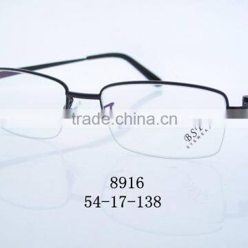 2016 New Stylish Metal Frame for Wowen Half Rimless 8916