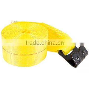 Cargo Belt Winch Strap 30'x4" 15,000 lbs w/Flat Hook