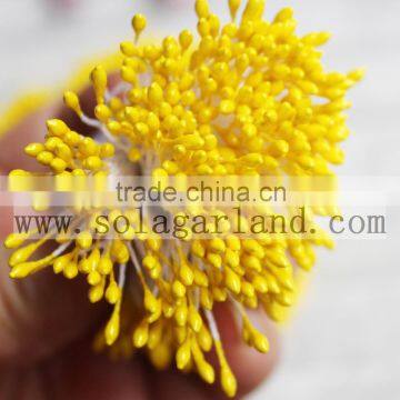 6CM Factory Wholesale Craft Pearlized Flower 2MM Stamens, Artificial Decoration Flower Pistils