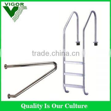 Factory stainless steel swimming pool handrail (AISI 304 / AISI316 )