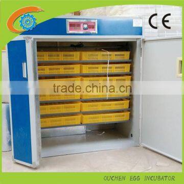 Best quality ouchen poultry quail chicken 1000 fully automatic egg incubator hatcher