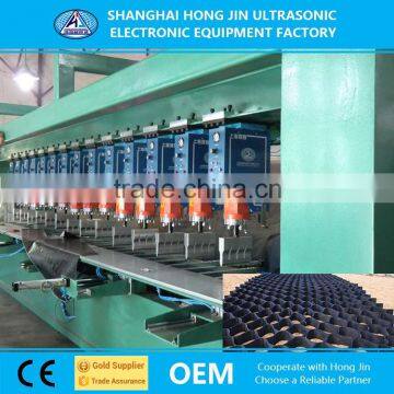 Многоцветный геоклетчатый материал из ПЭВМ (высокомолекулярный полиэтилен) для опорных стен photo-4