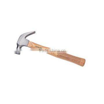 competitive price American type claw hammer with wooden handle