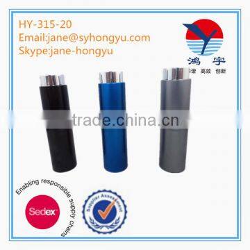 Wholesale 20ml empty round aluminum perfume spray pump glass bottle