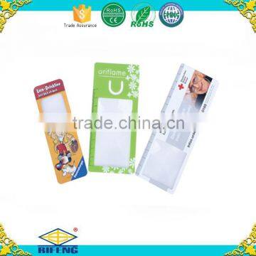 2015 High Quality Pocket Led Magnifier Card Bookmark Magnifier photo-4